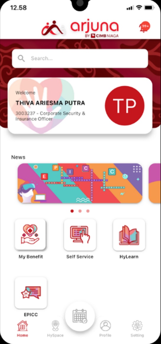 ARJUNA CIMB Niaga Banking UI